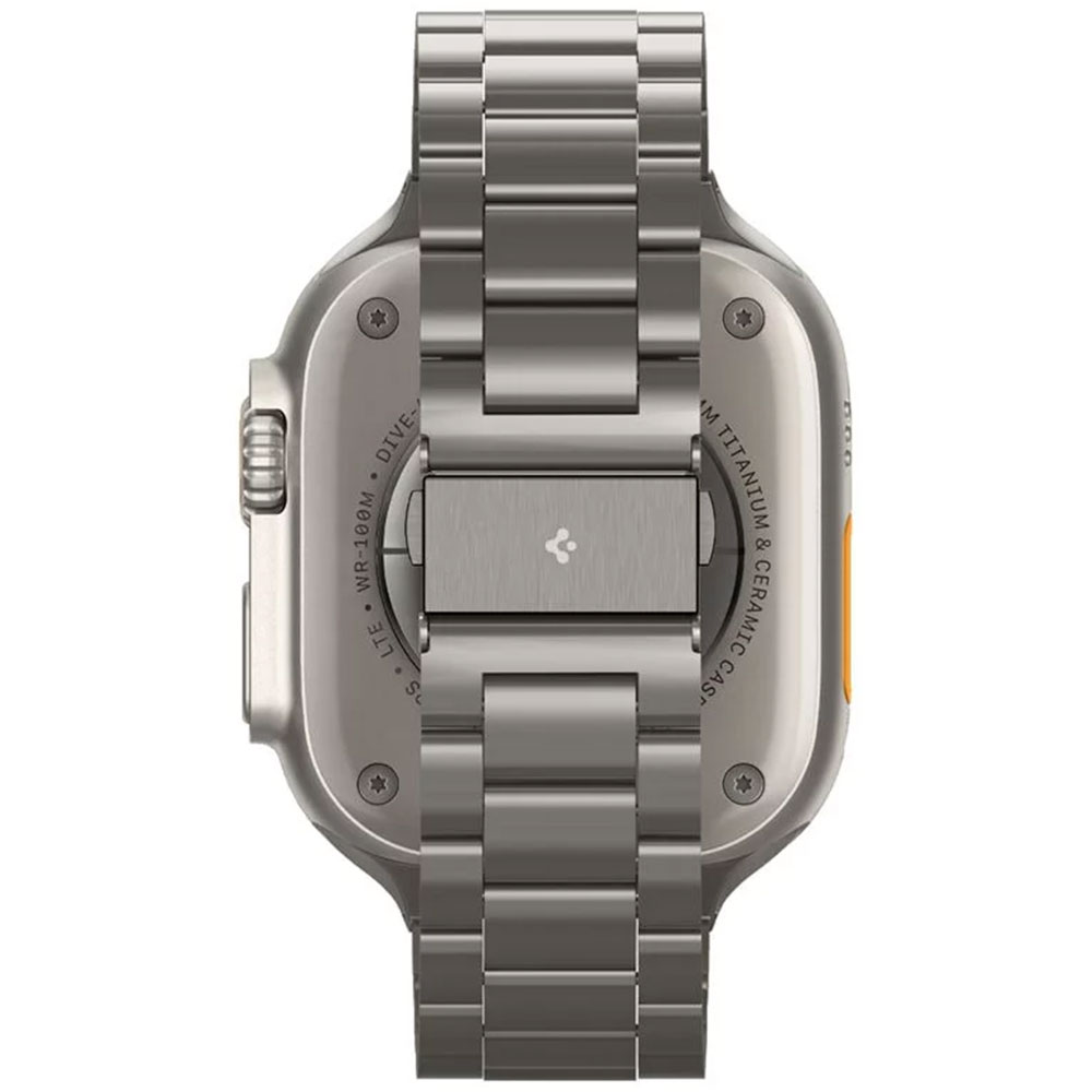 Spigen remienok Modern Fit Titanium pre Apple Watch 44-49mm - Natural Titanium