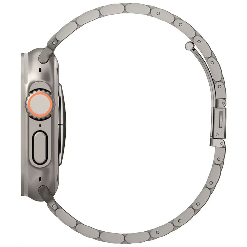 Spigen remienok Modern Fit Titanium pre Apple Watch 44-49mm - Natural Titanium