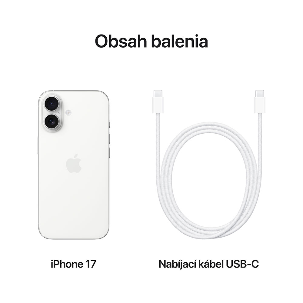 iPhone 17 512GB Biely