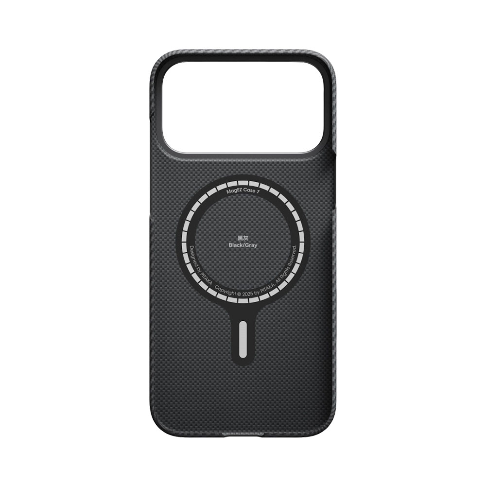 Pitaka kryt Ultra-Slim Case pro iPhone 17 Pro - Black/Grey