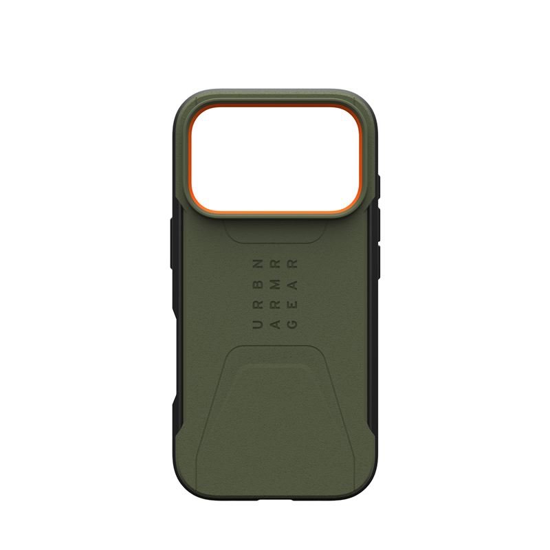 UAG kryt Civilian Magsafe pro iPhone 17 Pro Max - Olive/Orange