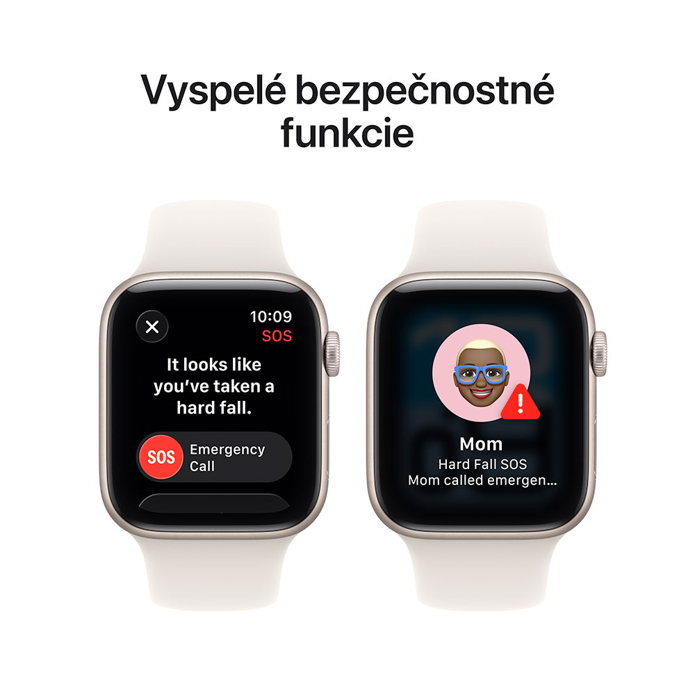 Apple Watch SE 3 GPS + Cellular 40mm Hviezdny biely hliník s hviezdnym bielym športovým remienkom - M/L