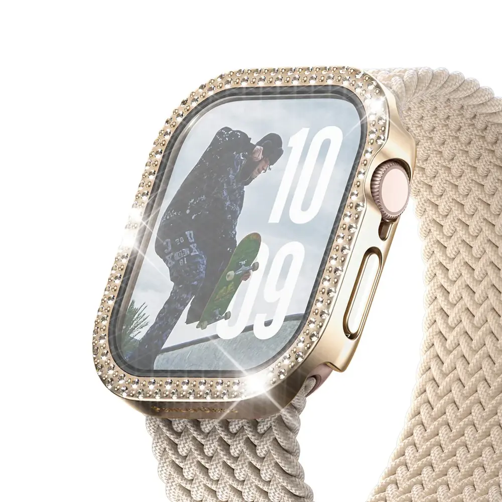 PanzerGlass ochranné sko Disco pre Apple Watch 10/11 46mm - Bing Gold