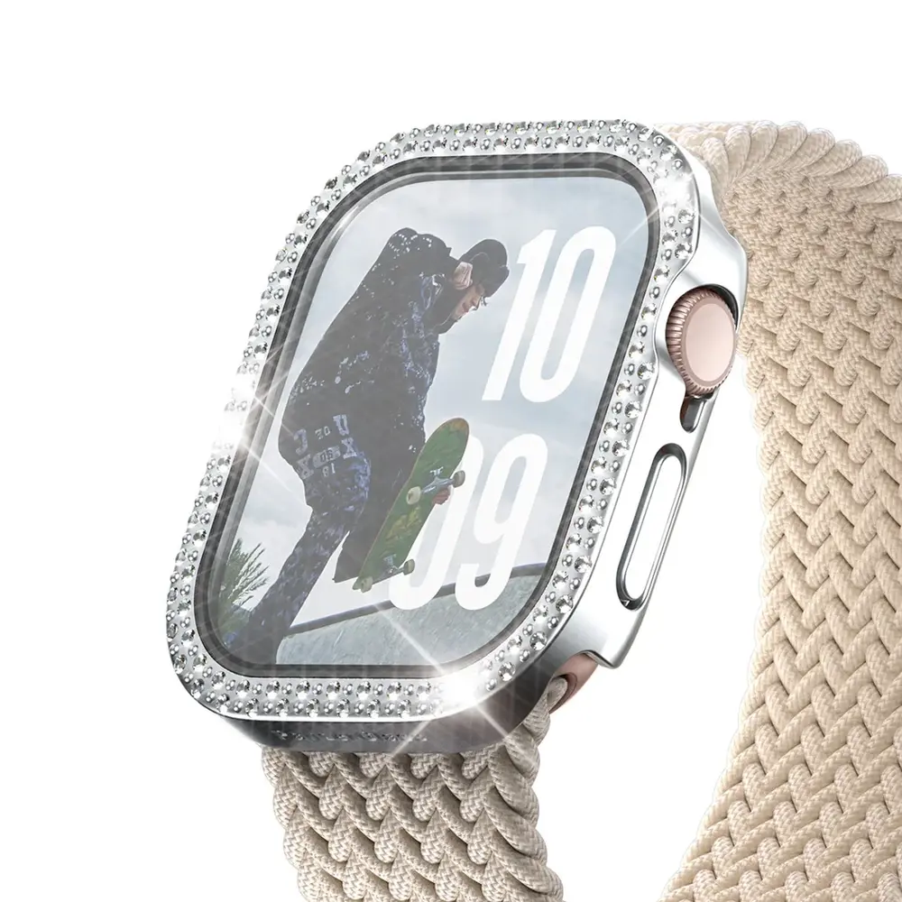 PanzerGlass ochranné sko Disco pre Apple Watch 10/11 46mm - Bing Silver