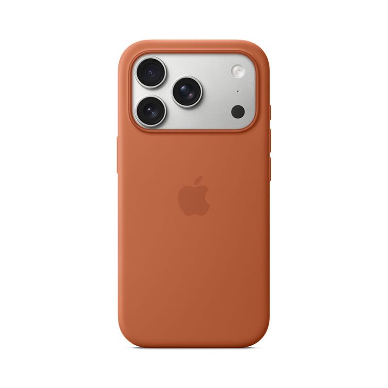 Apple iPhone 17 Pro Silicone Case with MagSafe – Terra Cotta