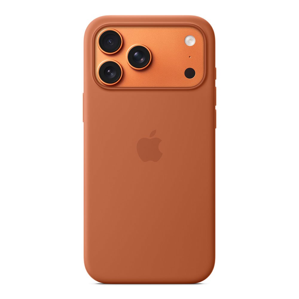 Apple iPhone 17 Pro Max Silicone Case with MagSafe – Terra Cotta