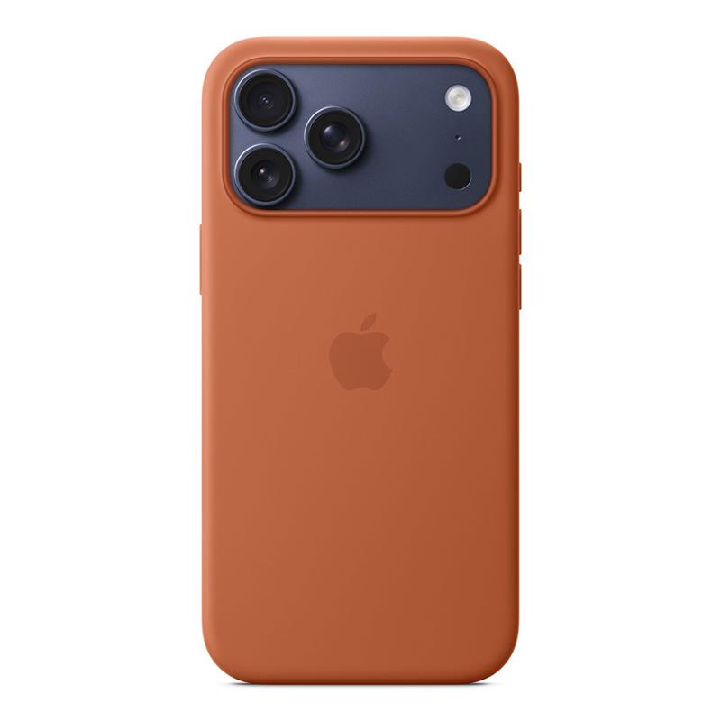 Apple iPhone 17 Pro Max Silicone Case with MagSafe – Terra Cotta