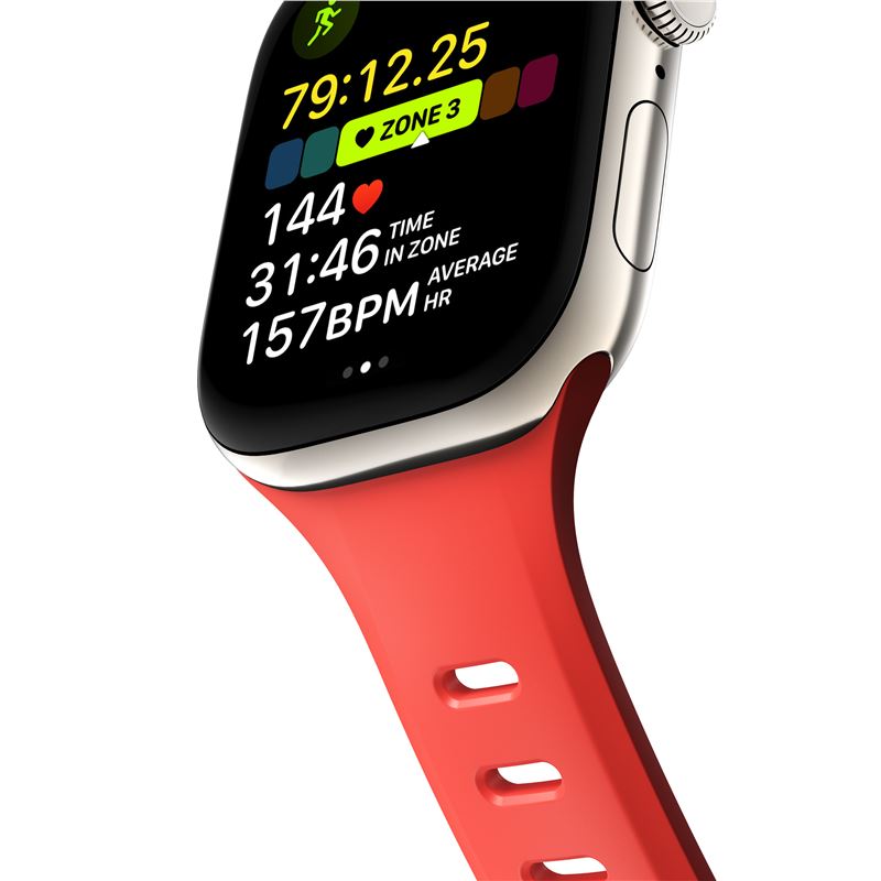 Nomad řemínek Tempo Band pro Apple Watch 41/42mm - Coral