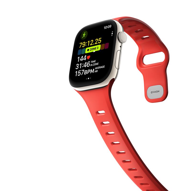 Nomad řemínek Tempo Band pro Apple Watch 41/42mm - Coral
