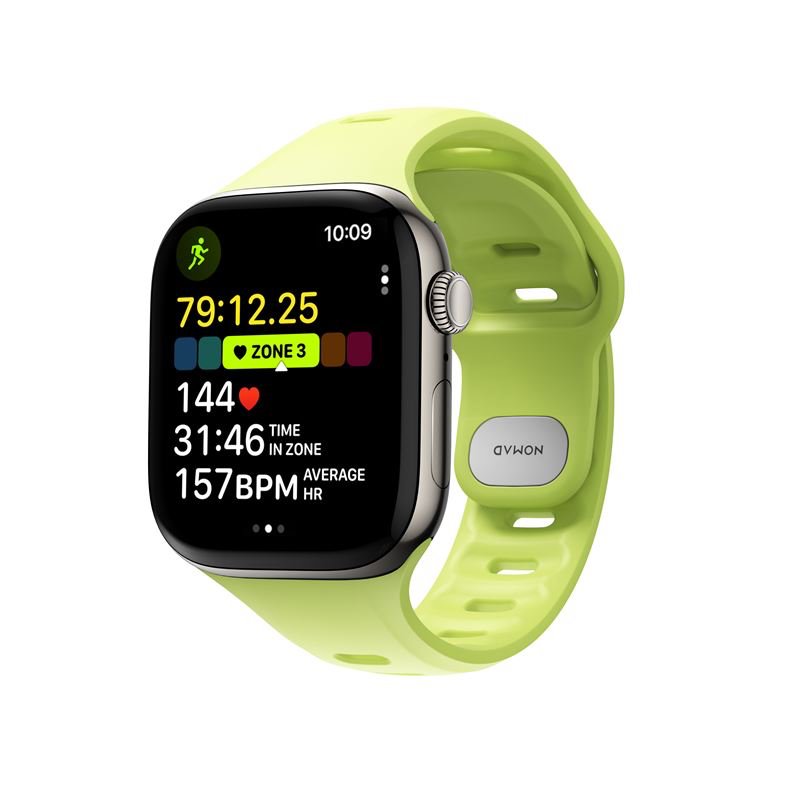 Nomad řemínek Tempo Band pro Apple Watch 41/42mm - Lime