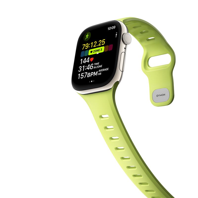 Nomad řemínek Tempo Band pro Apple Watch 41/42mm - Lime