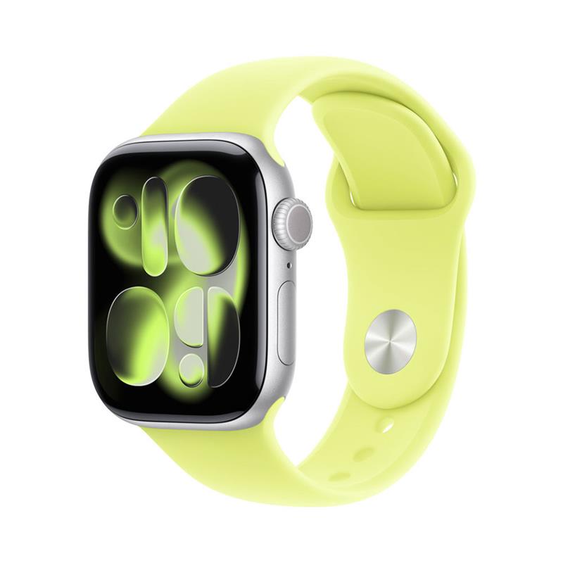 Apple Watch 42mm Neon Yellow Sport Band - M/L