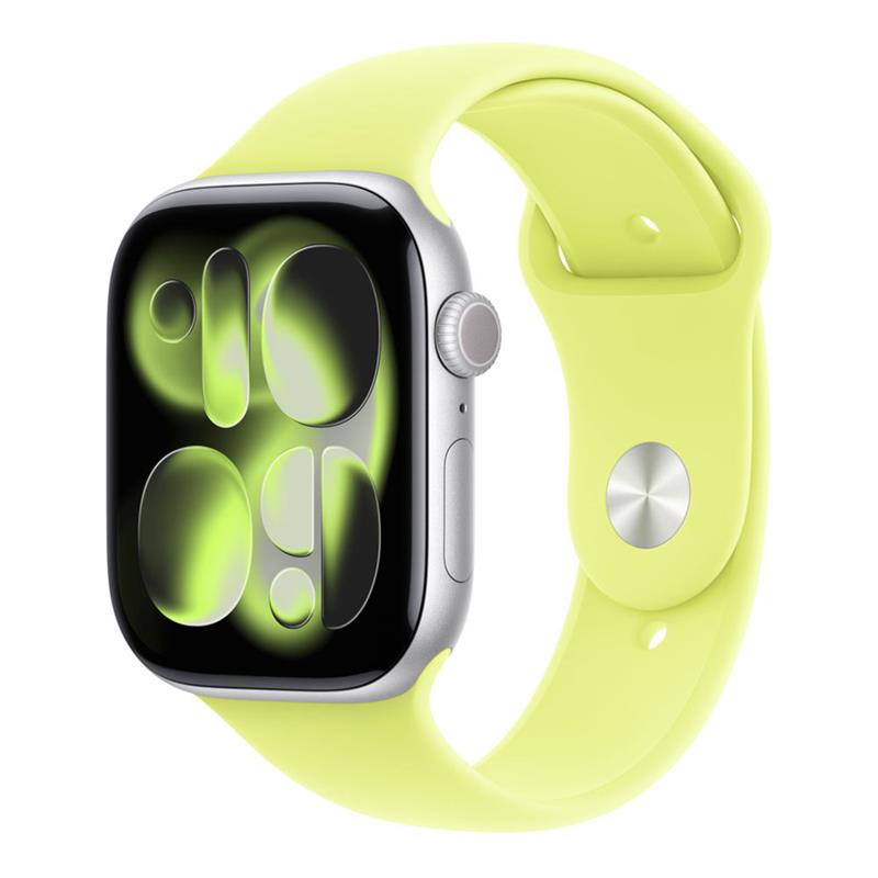 Apple Watch 46mm Neon Yellow Sport Band - S/M