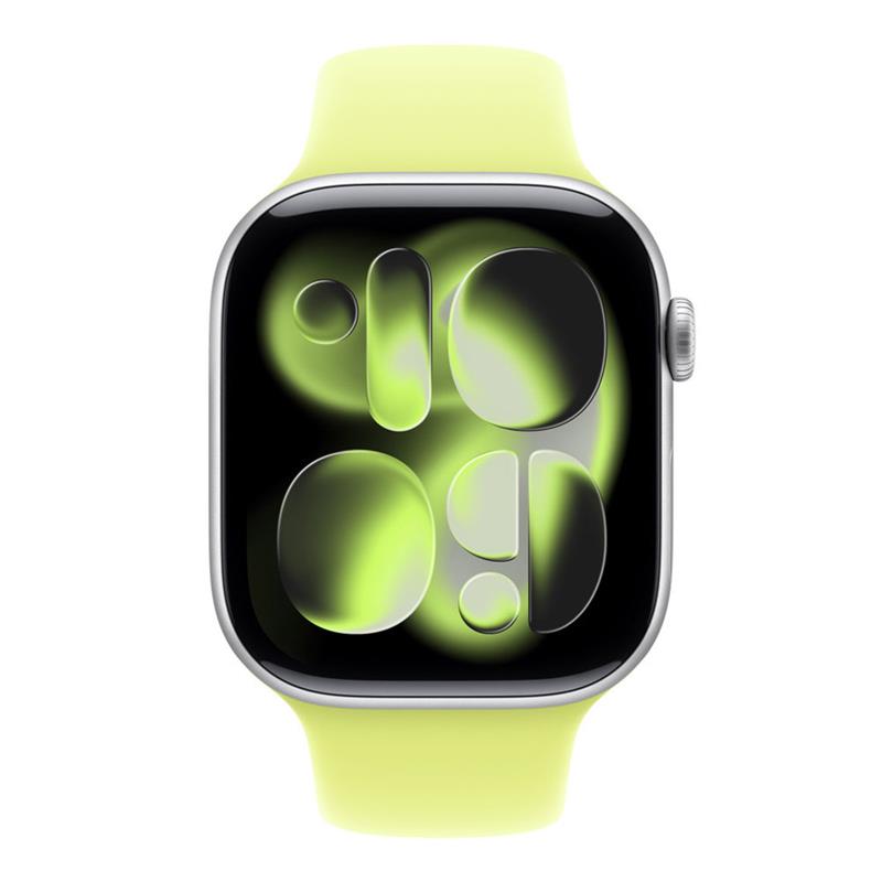 Apple Watch 46mm Neon Yellow Sport Band - S/M