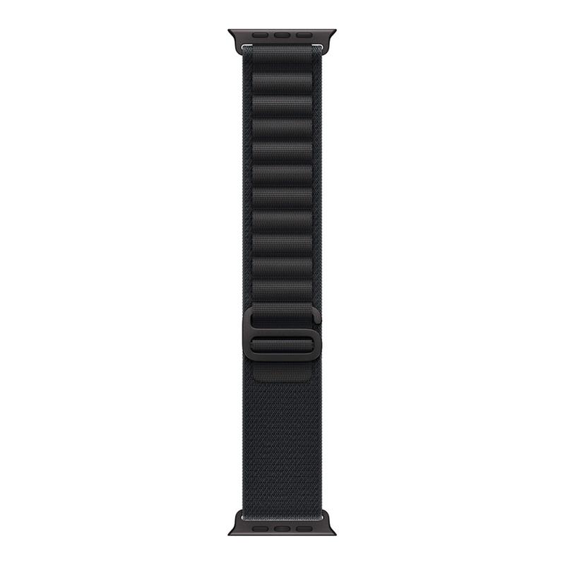 Apple Watch 49mm Black Alpine Loop - Small - Black Titanium Finish