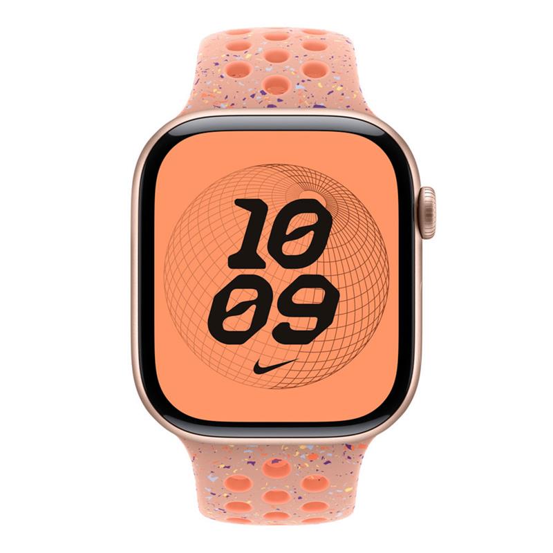 Apple Watch 46mm Alpenglow Pink Nike Sport Band - M/L