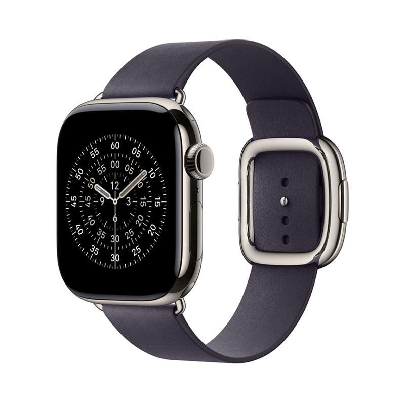 Apple Watch 42mm Midnight Purple Modern Buckle - Large