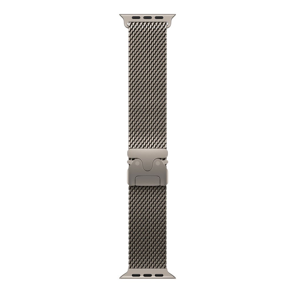 Apple Watch 49mm Natural Titanium Milanese Loop - Small