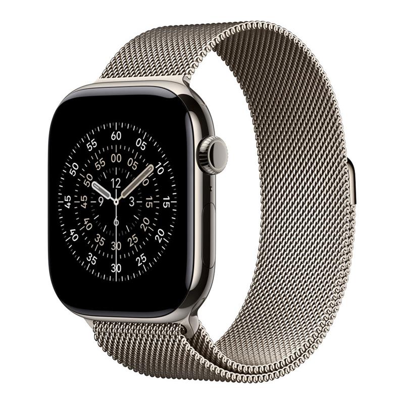 Apple Watch 46mm Natural Milanese Loop-S/M