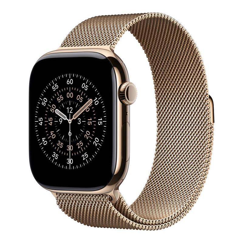 Apple Watch 46mm Gold Milanese Loop-M/L