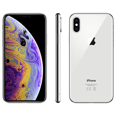 iPhone XS 64 GB Stříbrný *Použitý s DPH – Třída C*