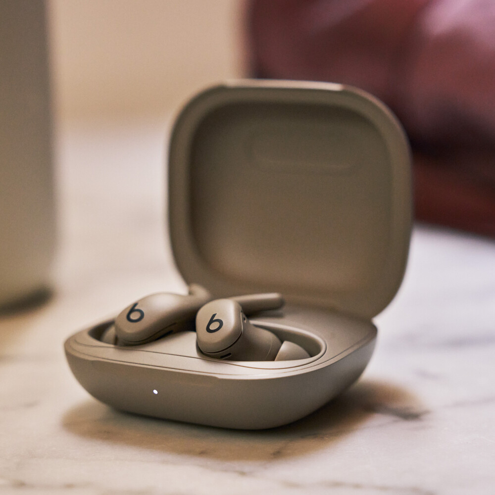 Apple Beats Powerbeats Fit - Wireless Fitness Earbuds with Secure Fit - Gravel Grey slúchadlá