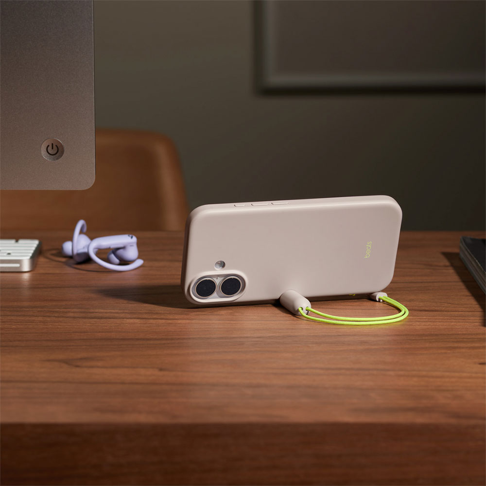 Apple Beats iPhone 17 Kickstand Case with MagSafe and Camera Control - Lime Stone