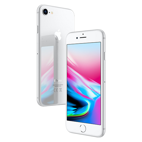 iPhone 8 64GB Stříbrný *Použitý s DPH – Třída B*