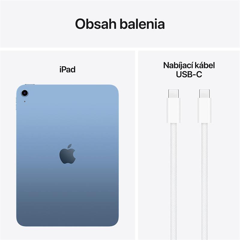iPad 11" Wi-Fi 128GB Modrý *Rozbalený*