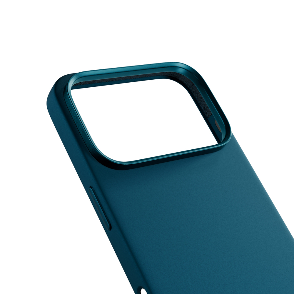 Epico Silicone Pro Mag+ Case iPhone 17 Pro Qi2 & MagSafe kompatibilné ­ petrolejová modrá