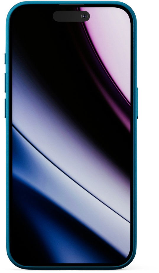 Epico Silicone Pro Mag+ Case iPhone 17 Pro Max Qi2 & MagSafe kompatibilné ­ petrolejová modrá