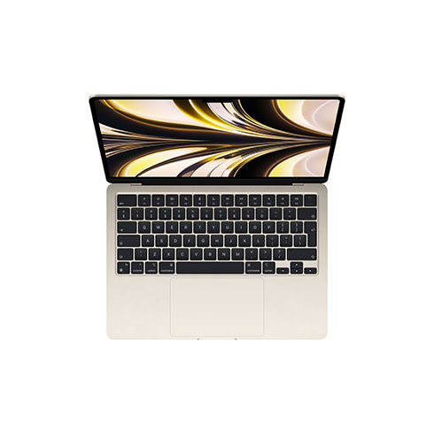 MacBook Air 13" Apple M2 8C CPU 8C GPU 8GB 256GB hviezdna biela CZ *Použitý s DPH - Trieda B*