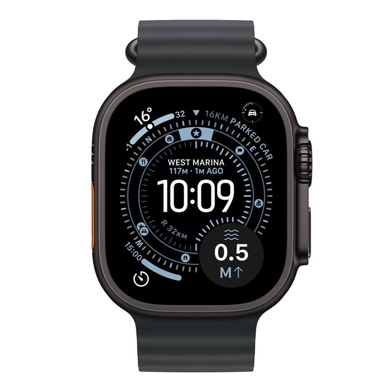 Apple Watch Ultra 3 GPS + Cellular 49mm Black Titanium Case with Black Ocean Band *Rozbalený*