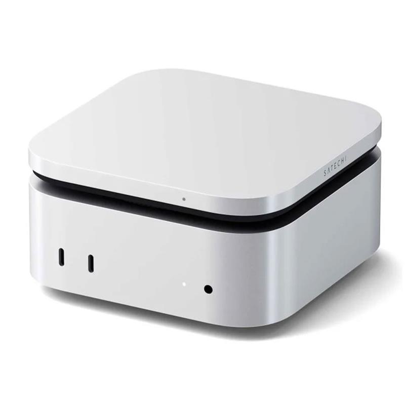 Satechi USB4 Slim NVMe SSD Enclosure - Silver Aluminium