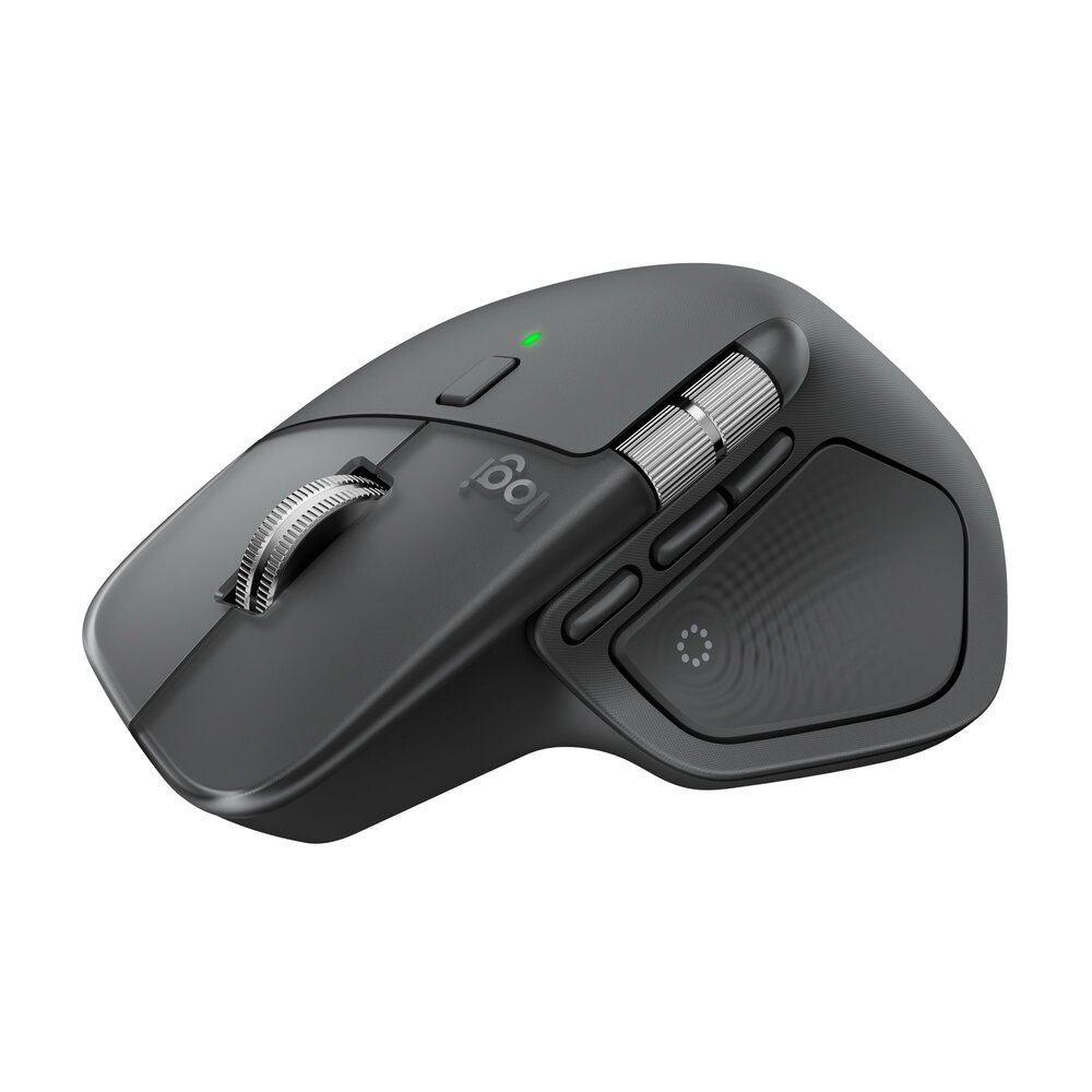 Logitech MX Master 4 - výkonná bezdrôtová myš - grafitová