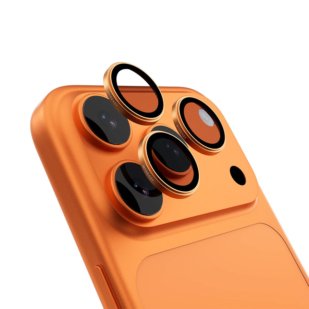 SwitchEasy Lenz Sapphire Camera Lens Protector pre iPhone 17 Pro/17 Pro Max - Coral