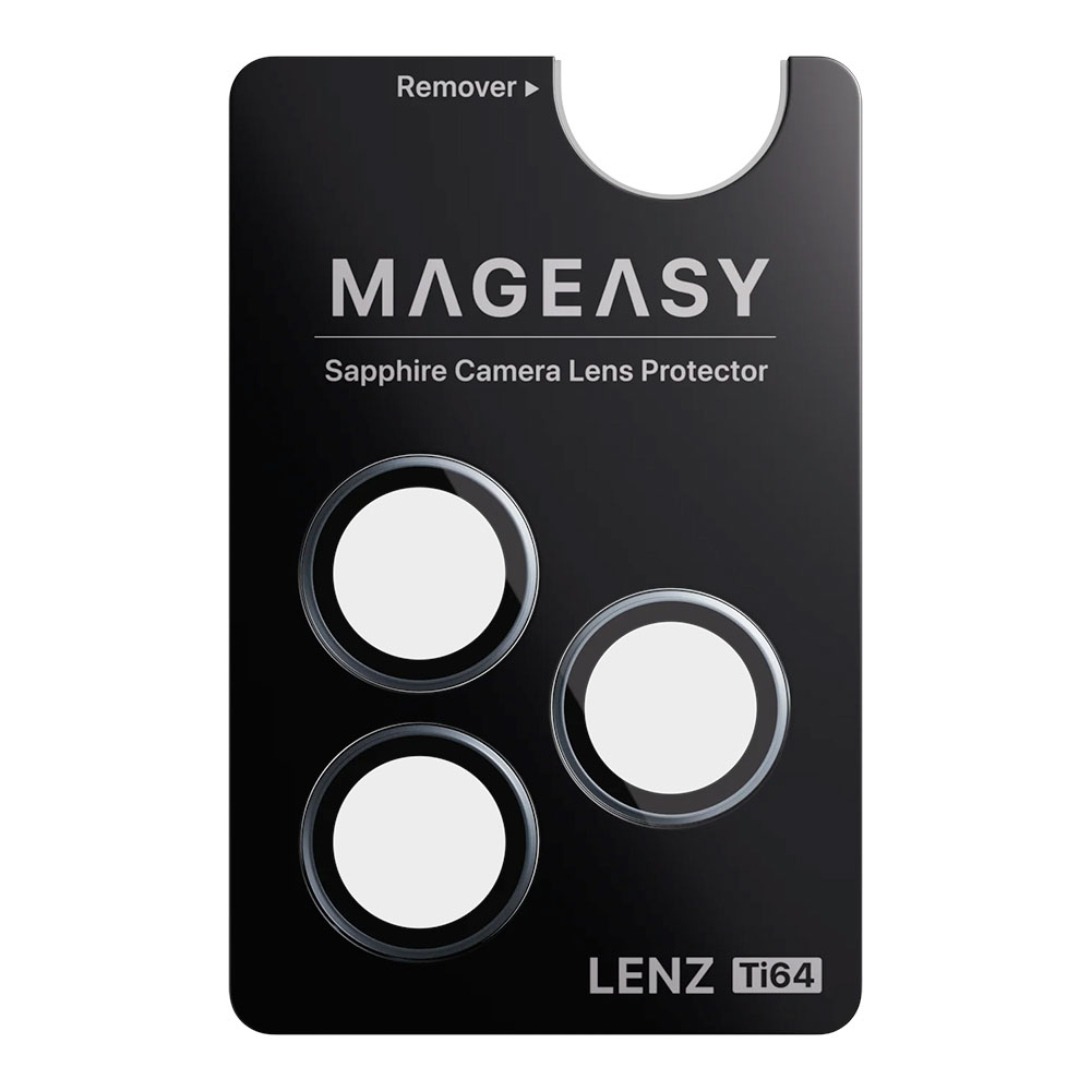 SwitchEasy Lenz Sapphire Camera Lens Protector pre iPhone 17 Pro/17 Pro Max - Titanium Mist