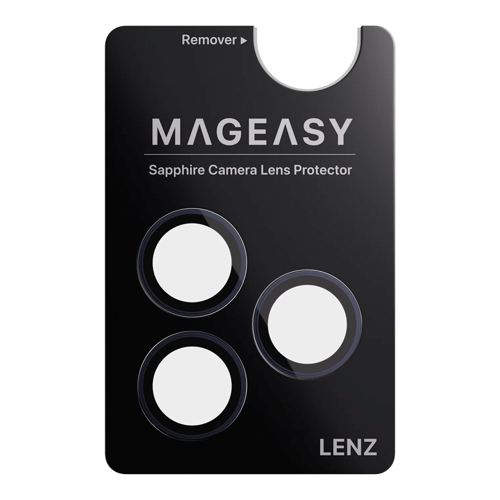 SwitchEasy Lenz Sapphire Camera Lens Protector pre iPhone 17 Pro/17 Pro Max - Midnight