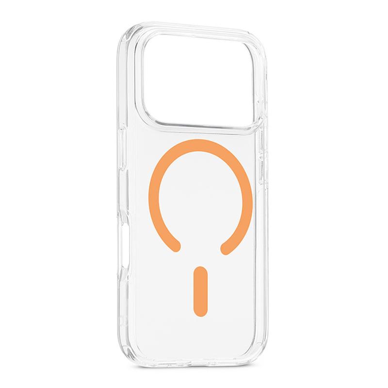 Aiino - Frozen Case with magnet for iPhone 17 Pro Max - Peach