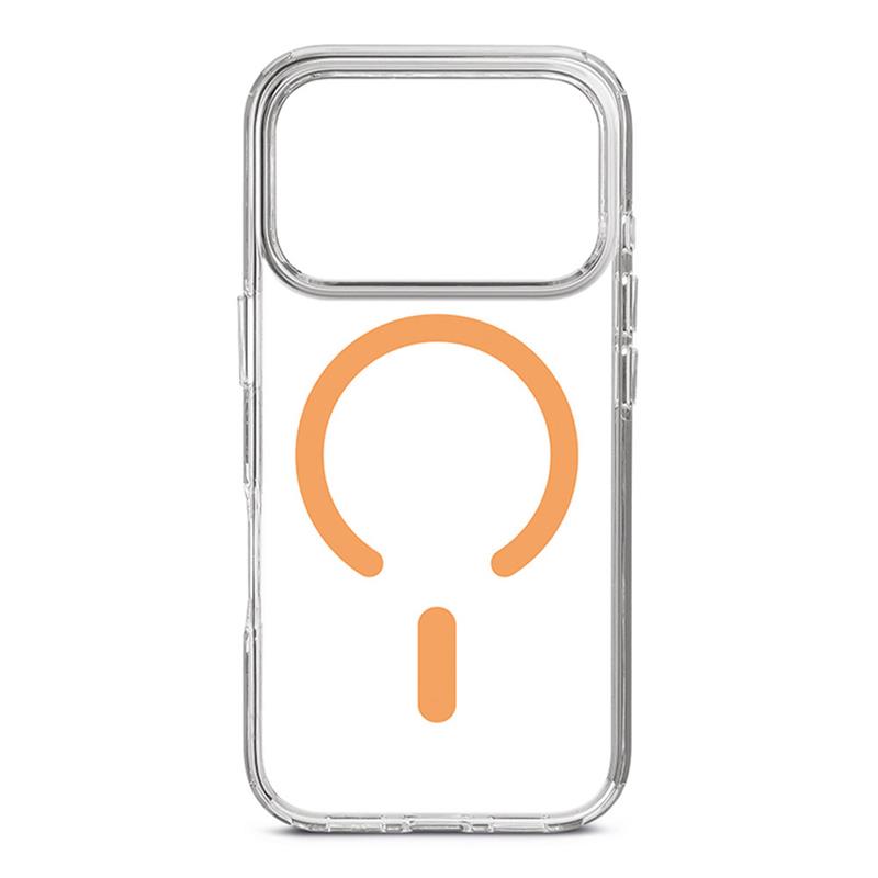 Aiino - Frozen Case with magnet for iPhone 17 Pro Max - Peach