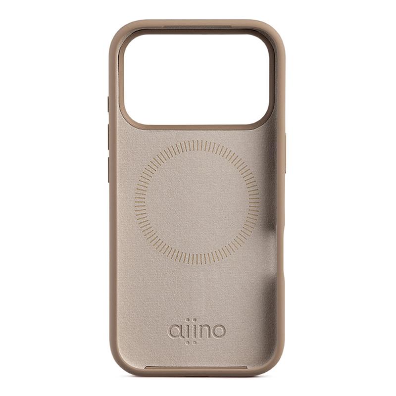 Aiino - Allure Case with magnet for iPhone 17 Pro Max - Moka