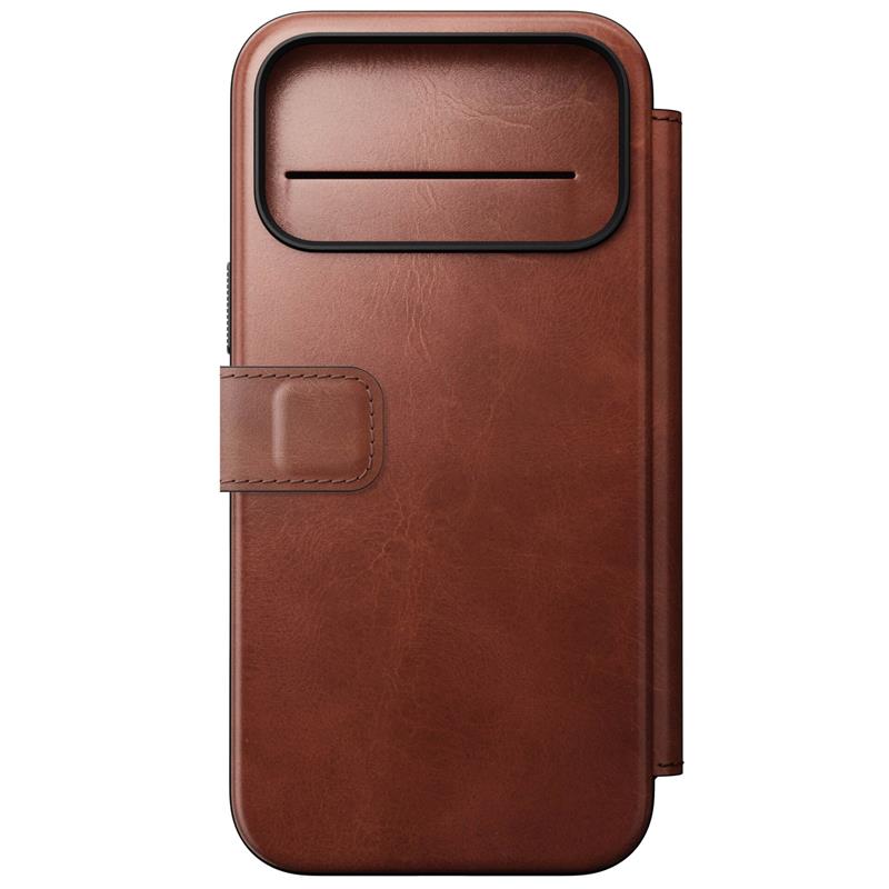 Nomad puzdro Modern Leather Folio Magsafe Horween pre iPhone 17 Pro Max - Olde Dublin