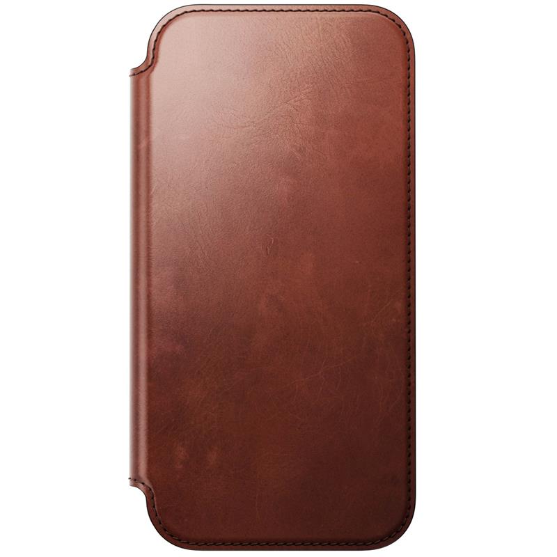 Nomad puzdro Modern Leather Folio Magsafe Horween pre iPhone 17 Pro Max - Olde Dublin