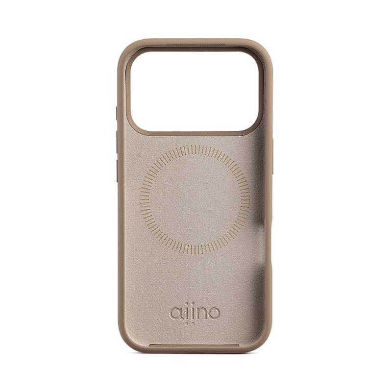 Aiino - Allure Case with magnet for iPhone 17 Pro Max - Moka
