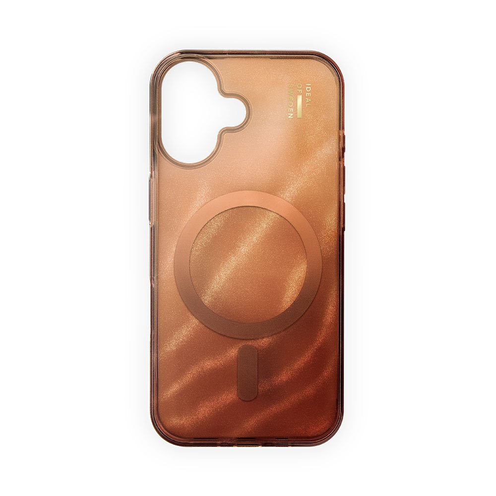 iDeal Fashion Clear Case MagSafe iPhone 17 Mocha Mousse