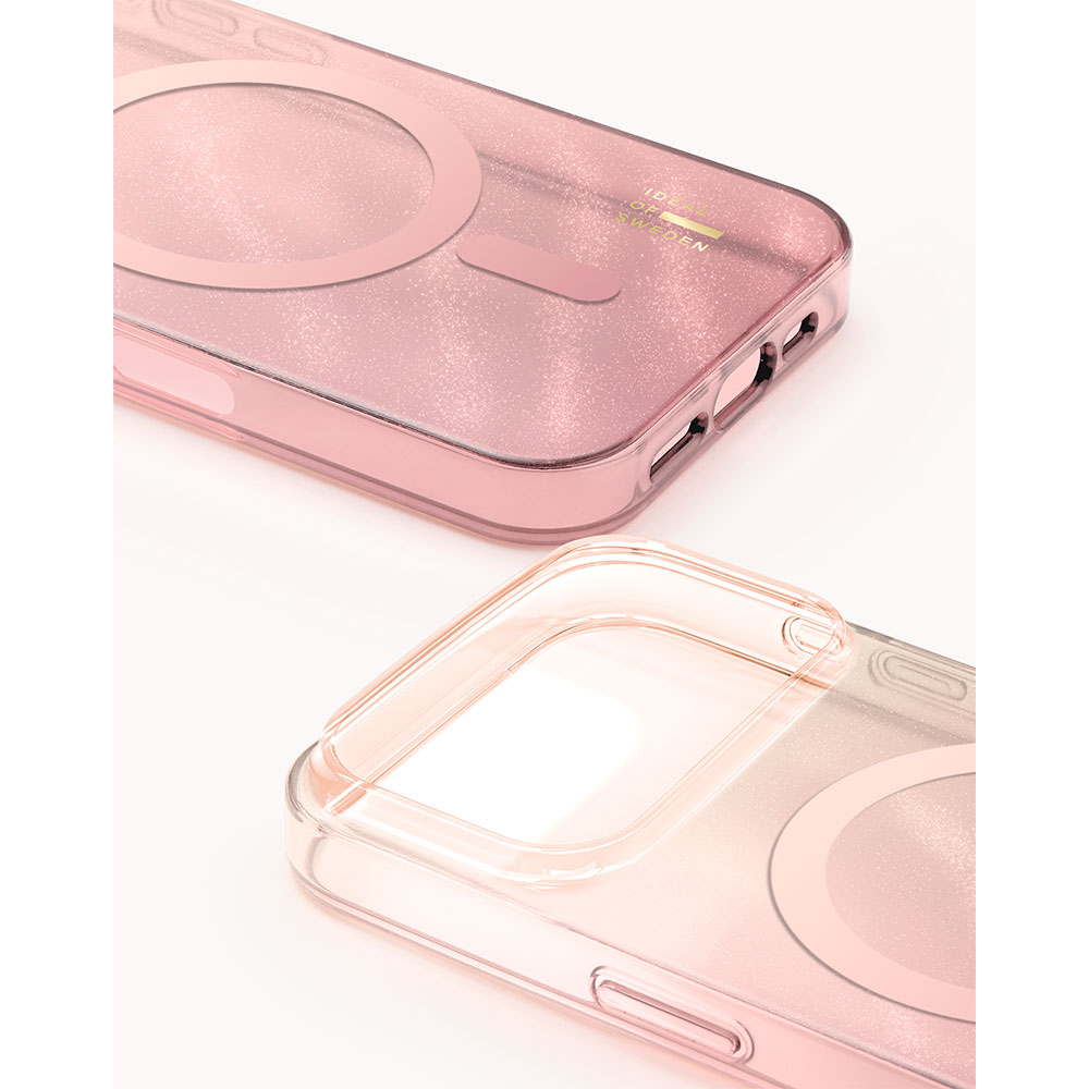 iDeal Fashion Clear Case MagSafe iPhone 17 Pro Rose Blush