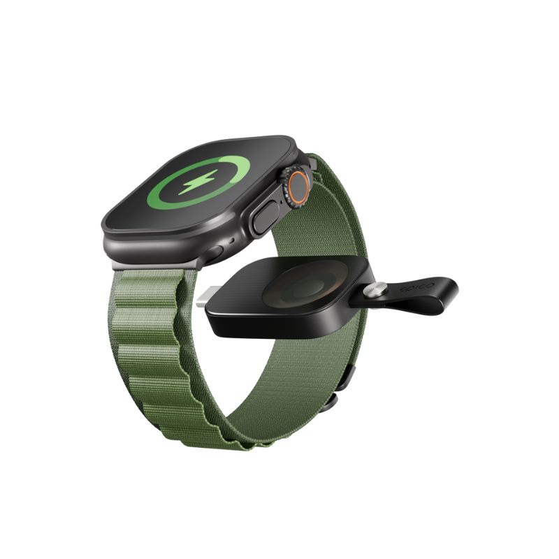 Epico UltraBase EO20 mini bezdrátová USB-C nabíječka pro Apple Watch