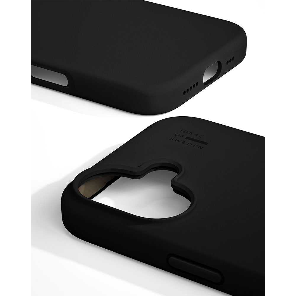 iDeal Silicone Case MagSafe iPhone 17 Black