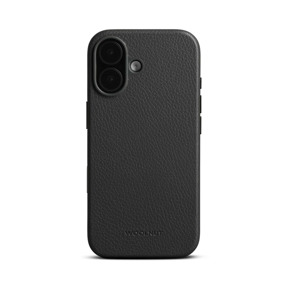 Woolnut Leather Case for iPhone 17 - Black