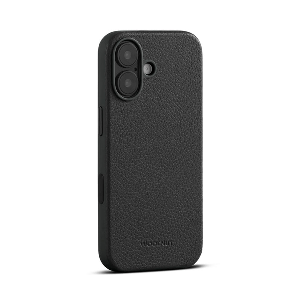 Woolnut Leather Case for iPhone 17 - Black